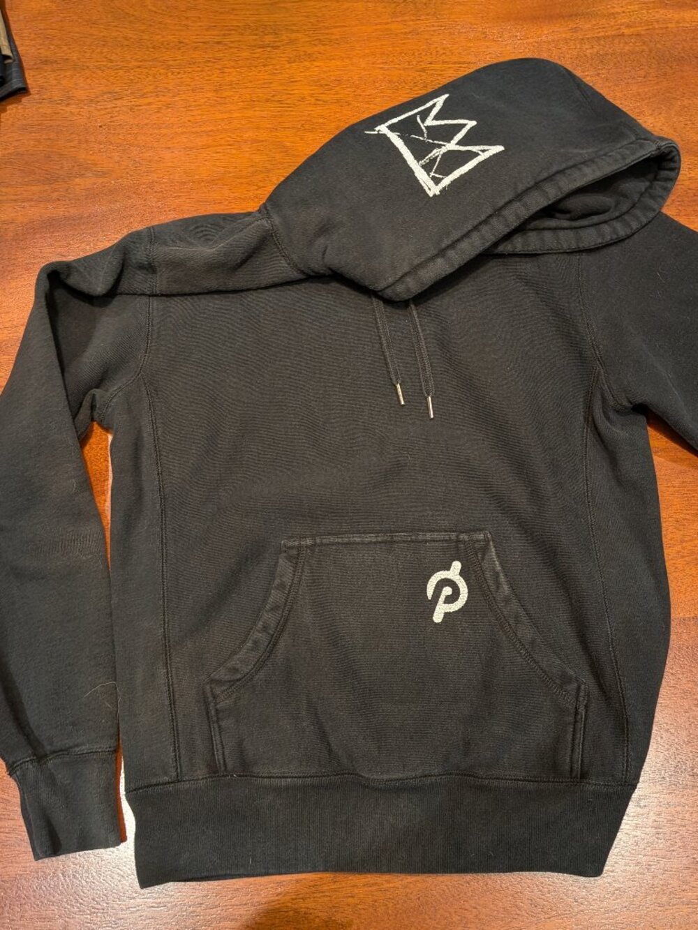 PELOTON x Jean Michel Basquiat Cassius Clay Black Hoodie
